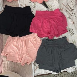 2 in 1 Running Shorts for Women size XS